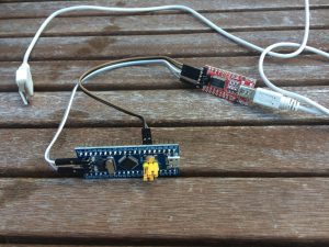 STM32F103 serial connection
